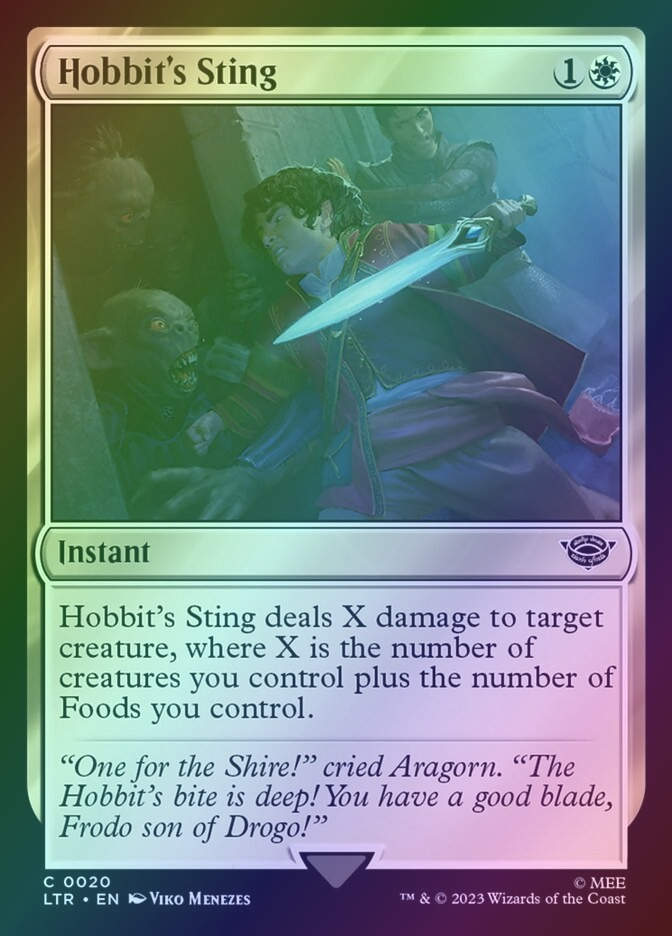 Hobbit's Sting (LTR) (20) / Foil