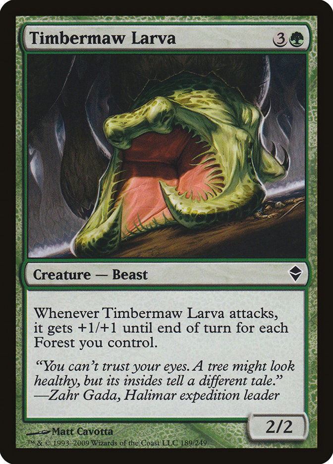 Timbermaw Larva (zen)