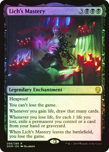 Lich's Mastery (DOM) (98) / Foil
