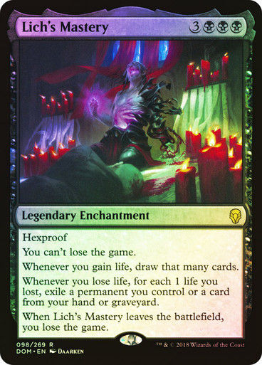 Lich's Mastery (DOM) (98) / Foil