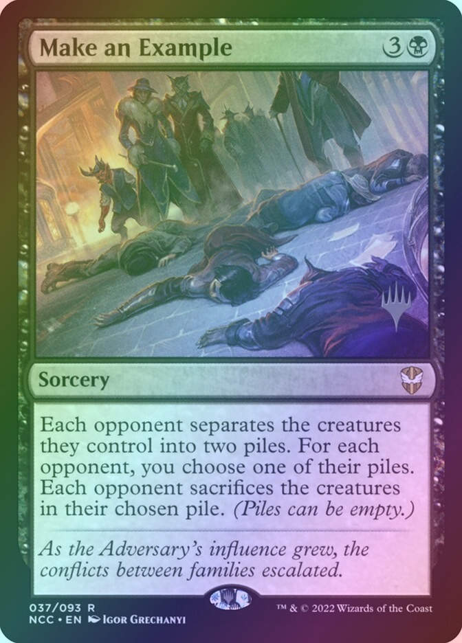Make an Example (PNCC) (37p) / Foil