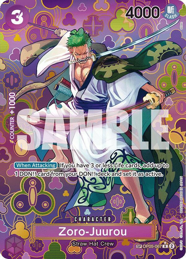 Zoro-Juurou (SP) (OP05-067) / Foil