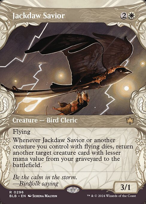 Jackdaw Savior (blb) (296) / Showcase