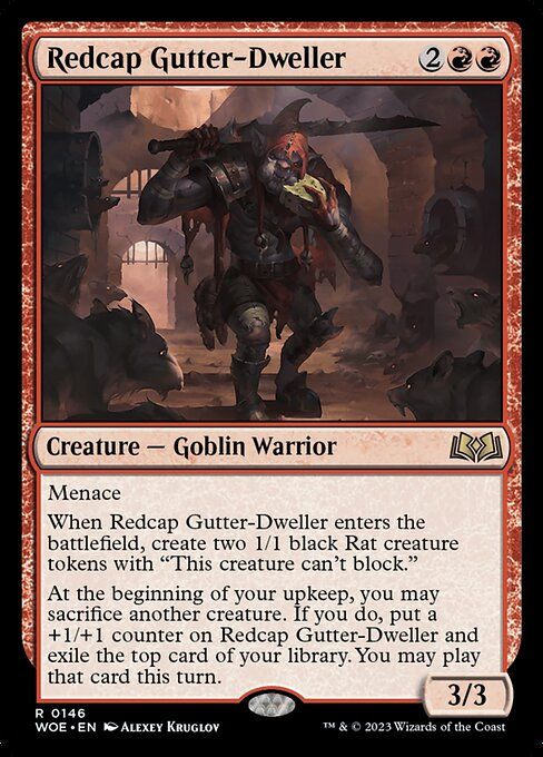 Redcap Gutter-Dweller (woe)