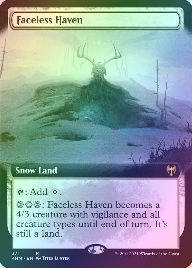 Faceless Haven (KHM) (371) / Extended Art / Foil
