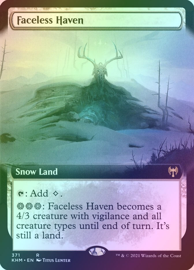 Faceless Haven (KHM) (371) / Extended Art / Foil
