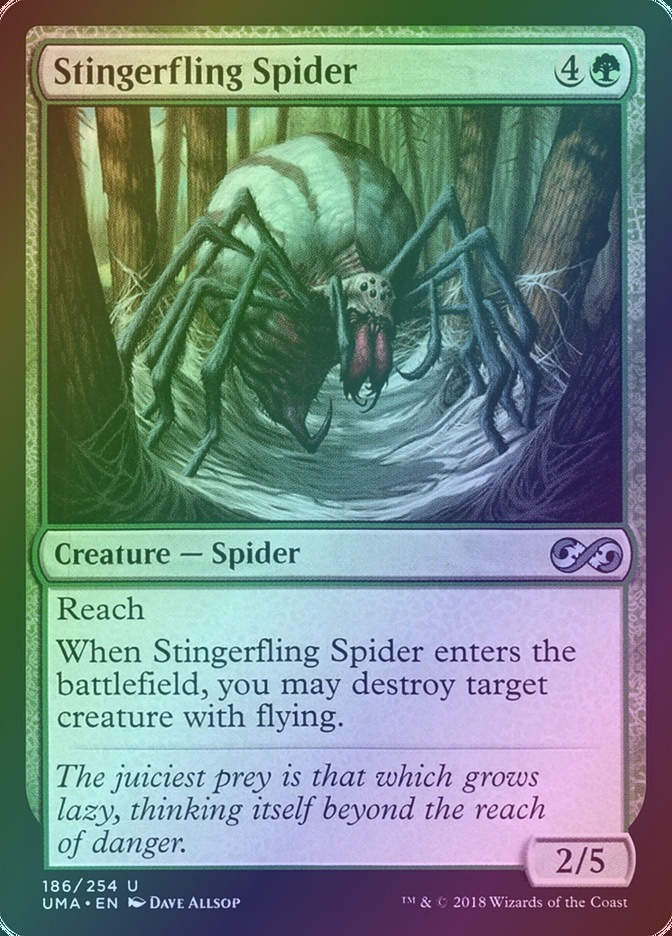 Stingerfling Spider (UMA) (186) / Foil