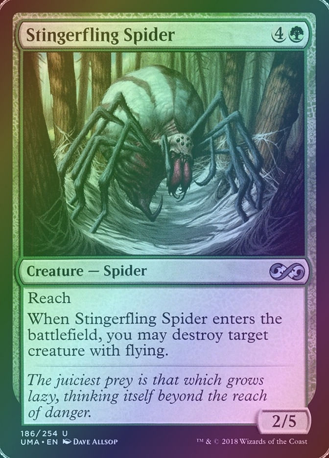 Stingerfling Spider (UMA) (186) / Foil
