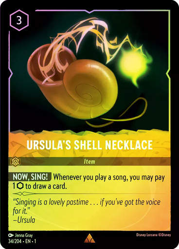 Ursula's Shell Necklace (LOR_TFC) / Foil