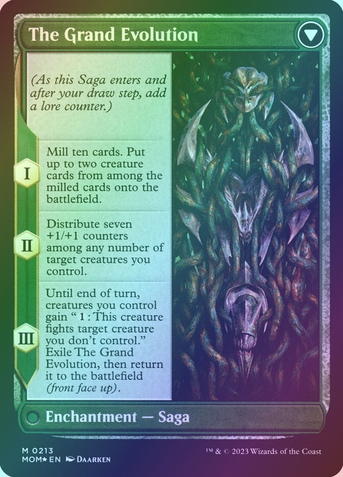 Vorinclex // The Grand Evolution (PMOM) (213s) / Foil — cara 2 de 2