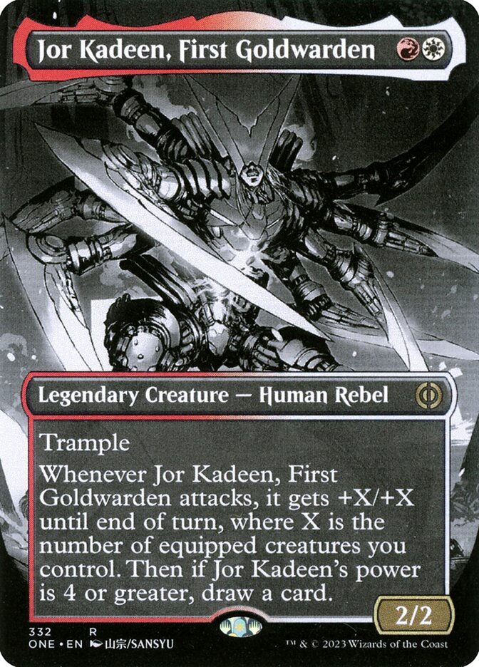 Jor Kadeen, First Goldwarden (ONE) (332) / Borderless / Showcase