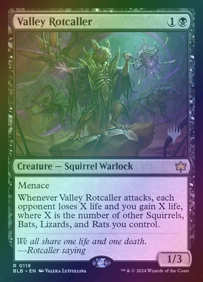 Valley Rotcaller (PBLB) (119p) / Foil