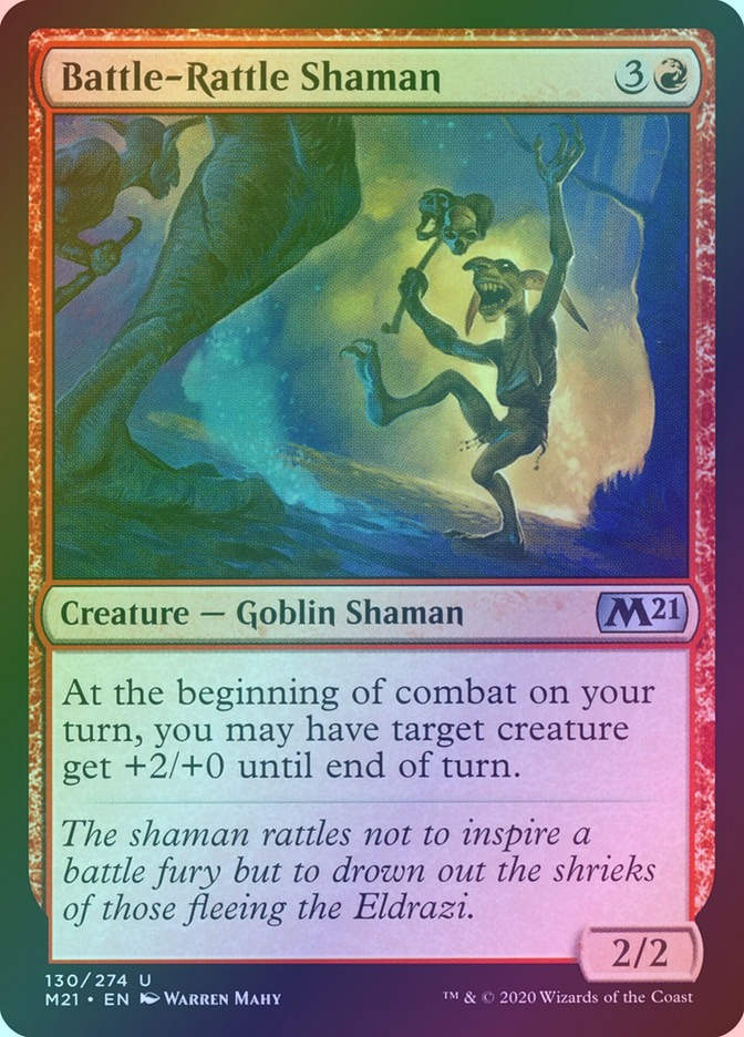Battle-Rattle Shaman (M21) (130) / Foil