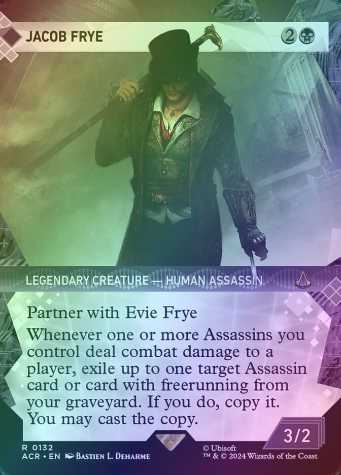 Jacob Frye (ACR) (132) / Borderless / Showcase / Foil