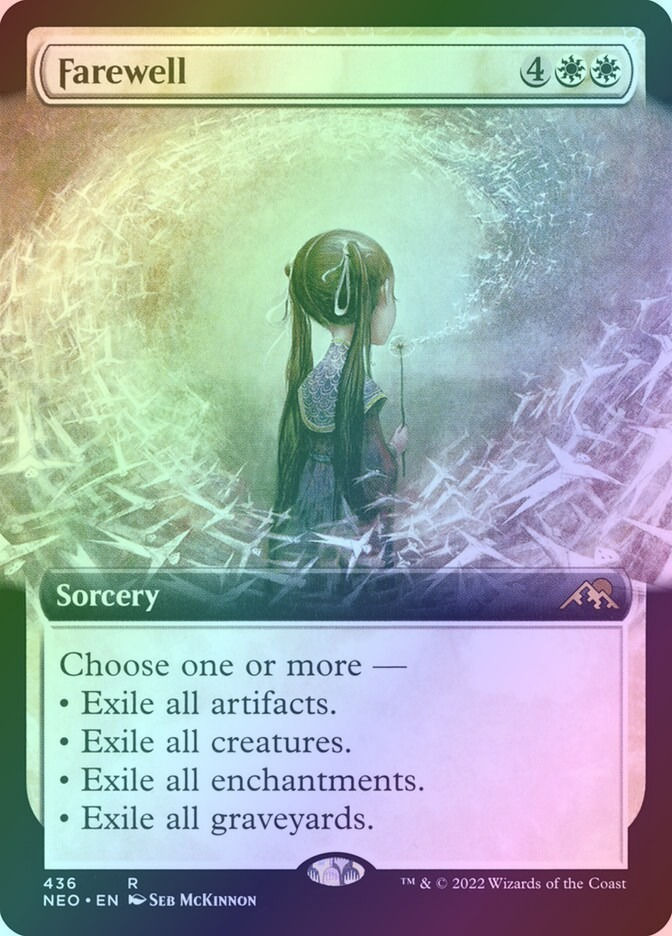 Farewell (NEO) (436) / Extended Art / Foil