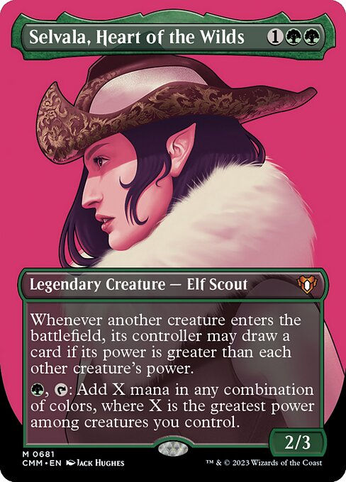 Selvala, Heart of the Wilds (cmm) / Borderless