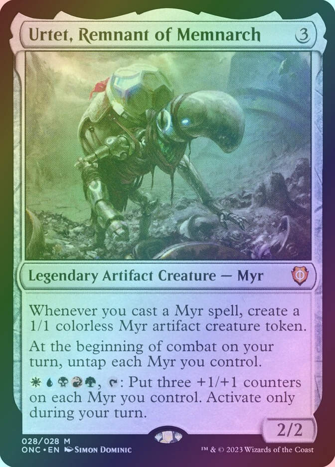 Urtet, Remnant of Memnarch (ONC) (28) / Foil