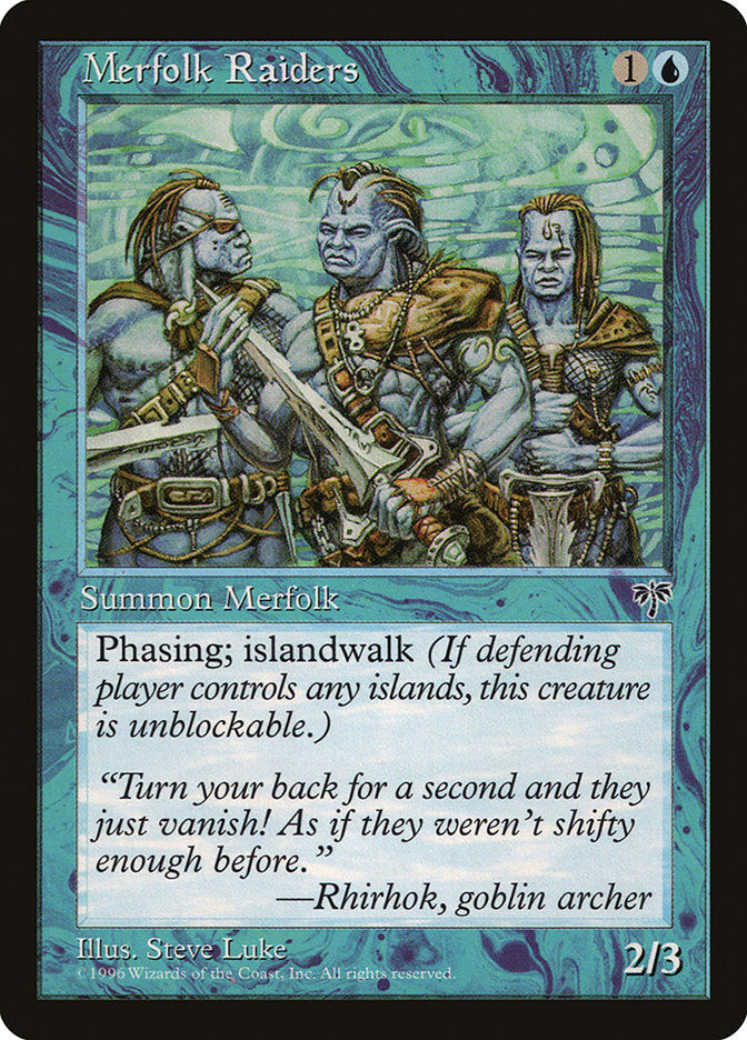 Merfolk Raiders (MIR) (75)