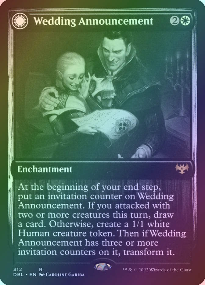 Wedding Announcement // Wedding Festivity (DBL) (312) / Foil