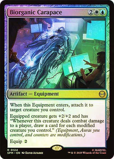 Biorganic Carapace (SPM) (124) / Foil