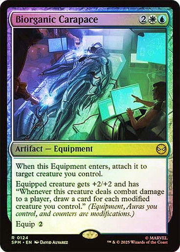 Biorganic Carapace (SPM) (124) / Foil