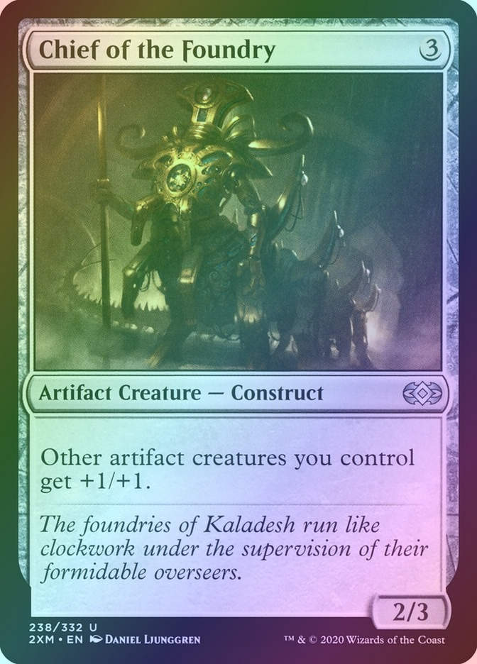 Chief of the Foundry (2XM) (238) / Foil