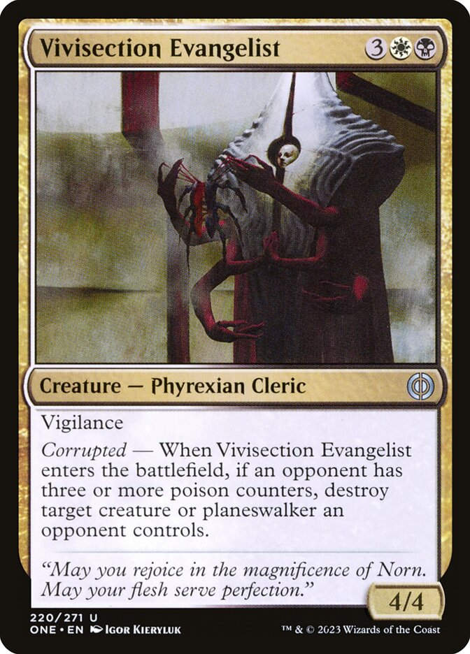 Vivisection Evangelist (ONE) (220)