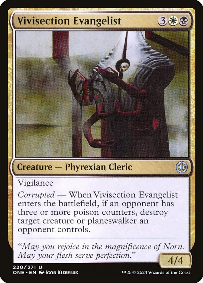 Vivisection Evangelist (ONE) (220)
