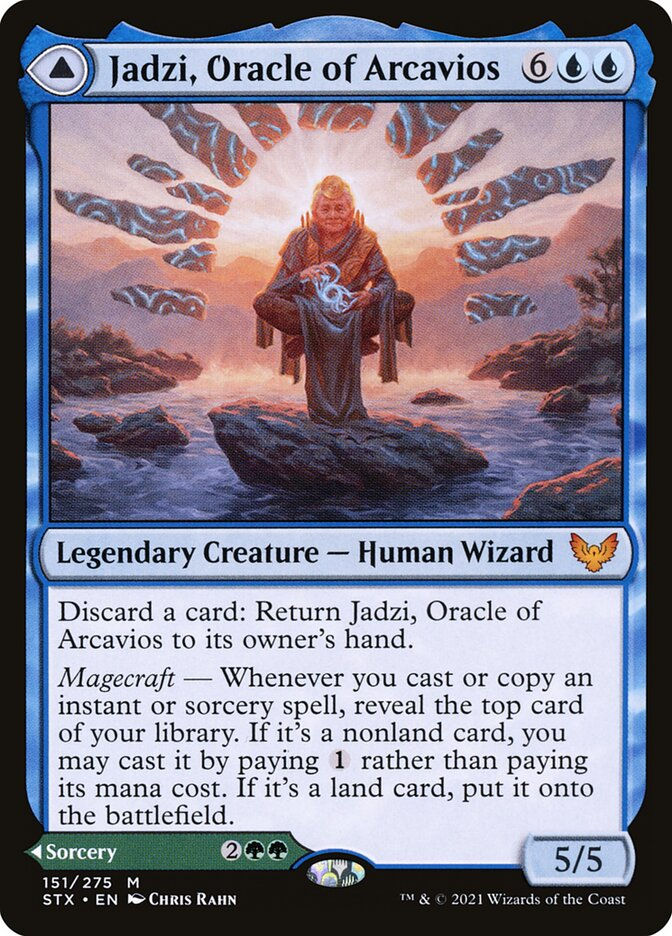 Jadzi, Oracle of Arcavios // Journey to the Oracle (STX) (151) — cara 1 de 2