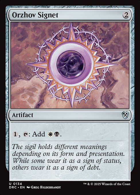Orzhov Signet (DRC) (134)