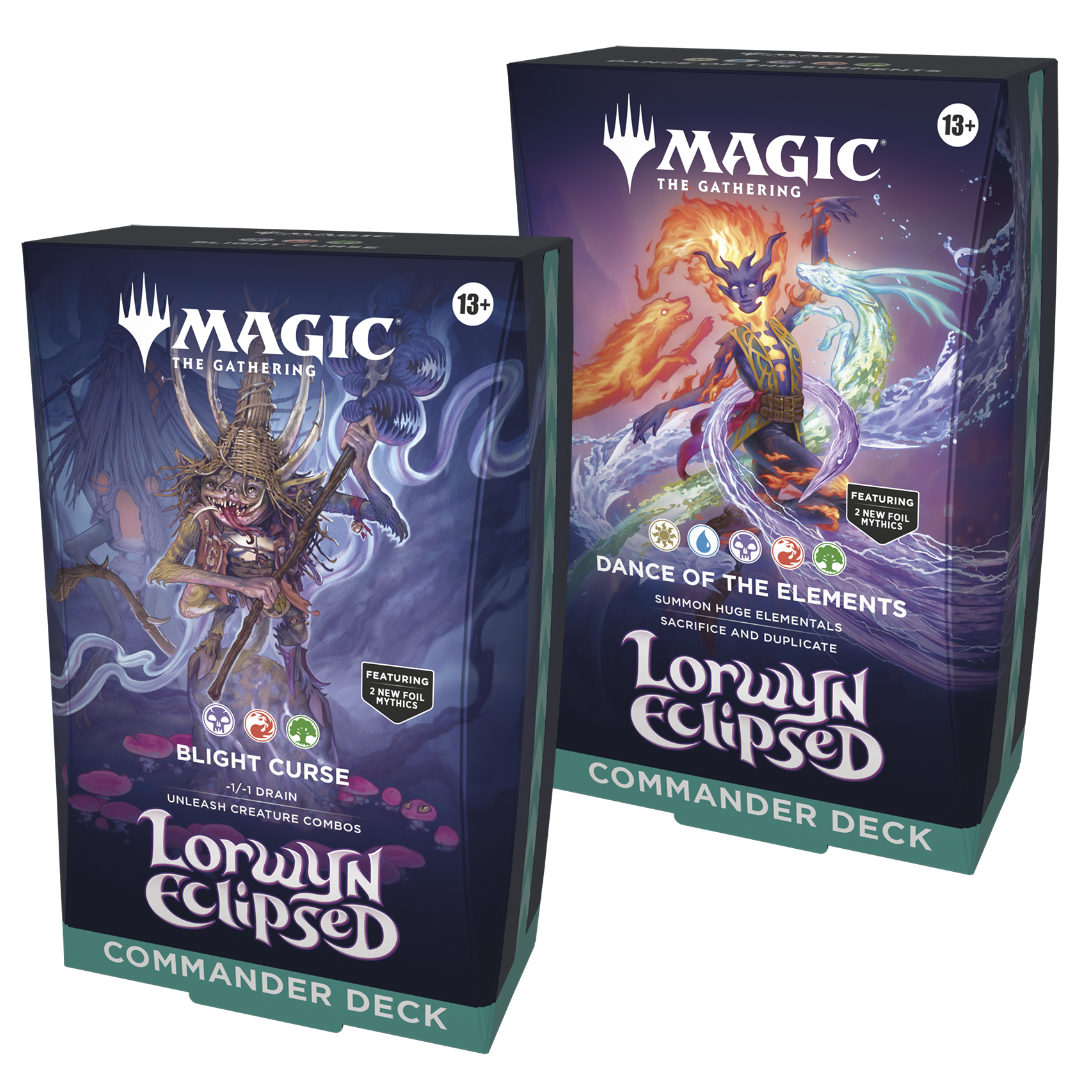 Lorwyn Eclipsed Commander Decks (Display de 2)