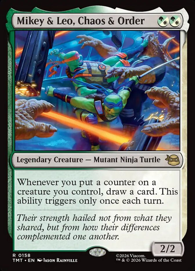 Mikey & Leo, Chaos & Order (TMT) (158)