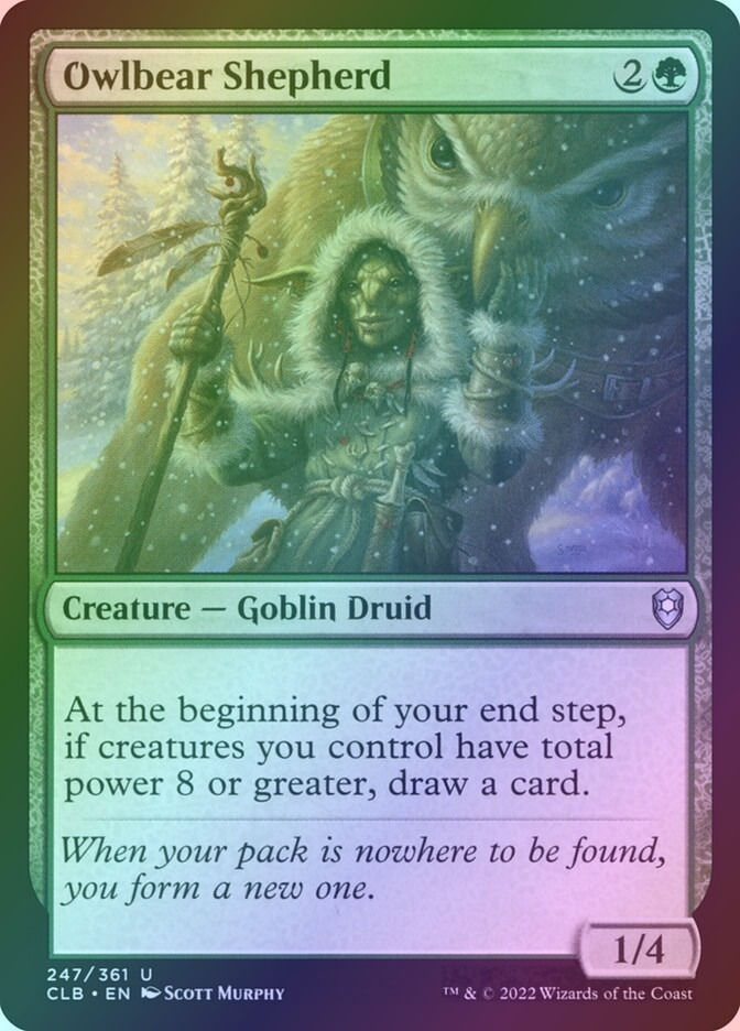 Owlbear Shepherd (CLB) (247) / Foil