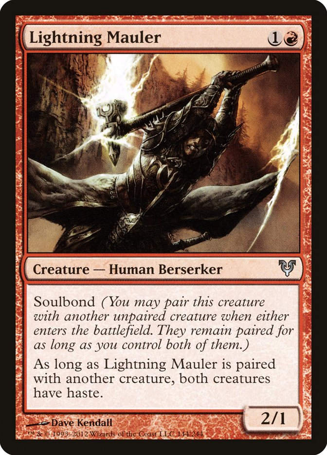 Lightning Mauler (AVR) (144) / Foil