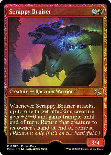 Scrappy Bruiser (mom_382) / Promo Pack / Foil