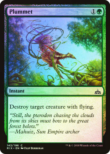 Plummet (RIX) (143) / Foil