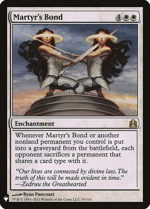 Martyr's Bond (PLST) (CMD-19)