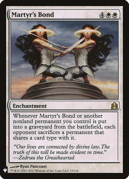 Martyr's Bond (PLST) (CMD-19)