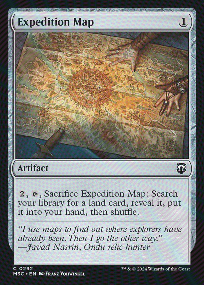 Expedition Map (M3C) (292) / Ripple Foil
