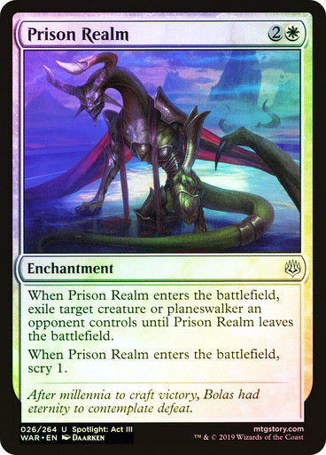 Prison Realm (WAR) (26) / Foil