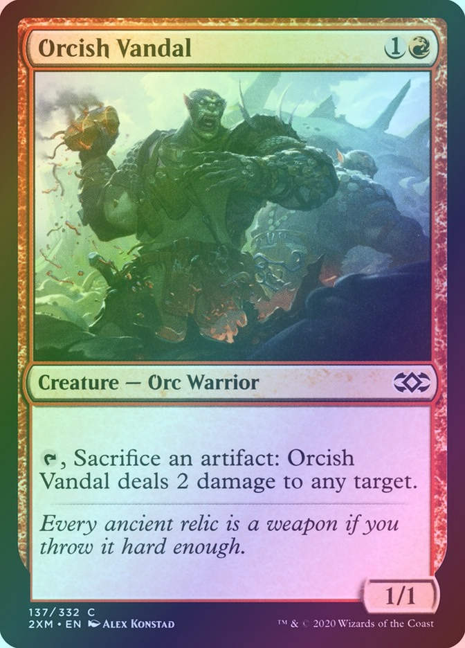Orcish Vandal (2XM) (137) / Foil
