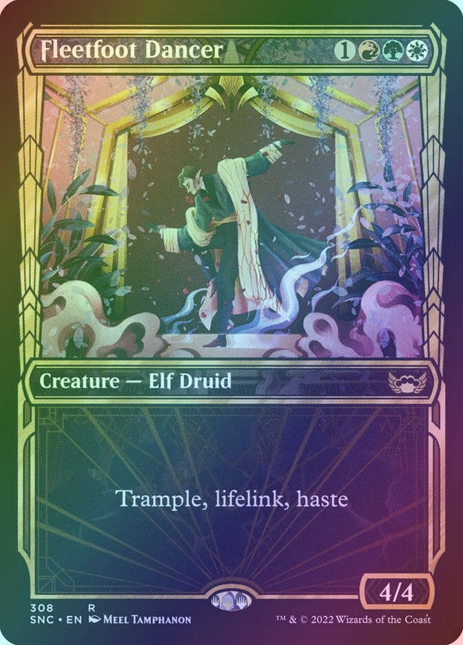 Fleetfoot Dancer (SNC) (308) / Showcase / Foil