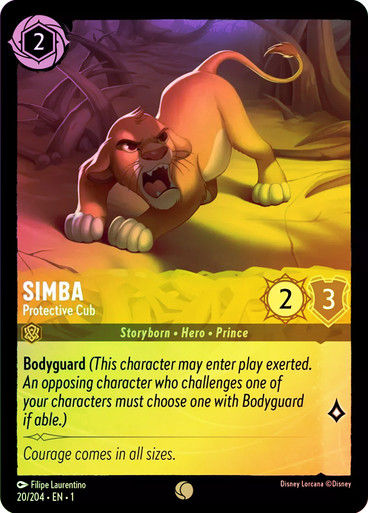 Simba - Protective Cub (LOR_TFC) / Foil