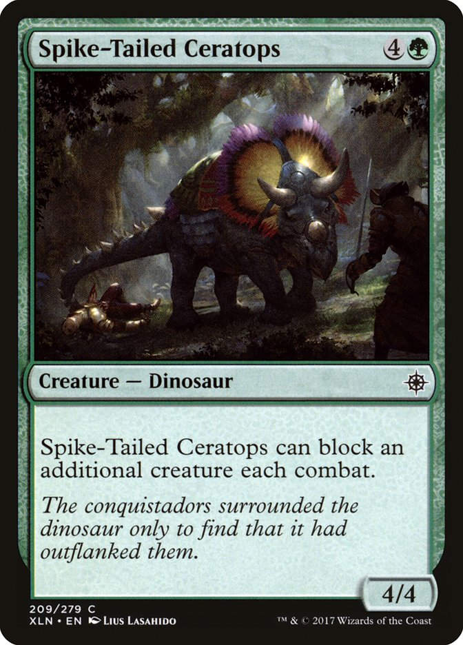 Spike-Tailed Ceratops (XLN) (209)