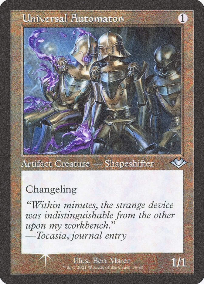 Universal Automaton (H1R) (38) / Foil Etched