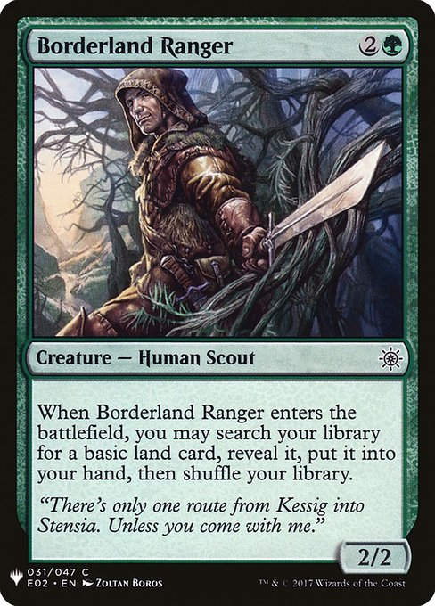 Borderland Ranger (PLST) (E02-31)