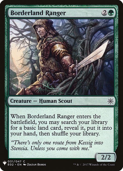 Borderland Ranger (PLST) (E02-31)