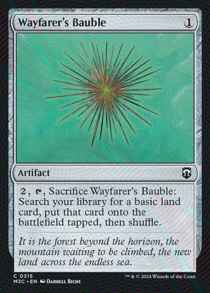 Wayfarer's Bauble (M3C) (315) / Ripple Foil