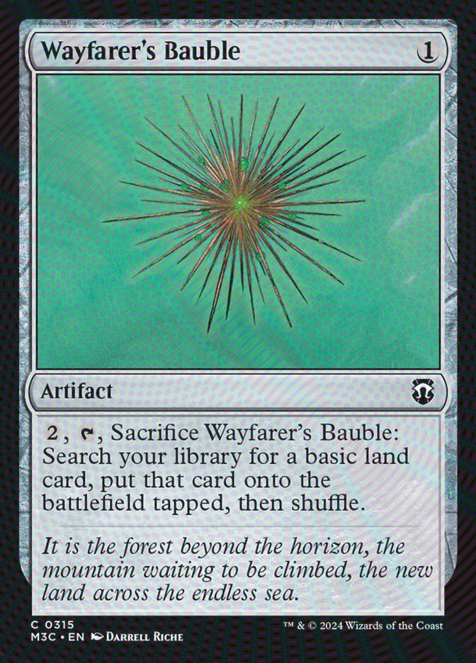 Wayfarer's Bauble (M3C) (315) / Ripple Foil