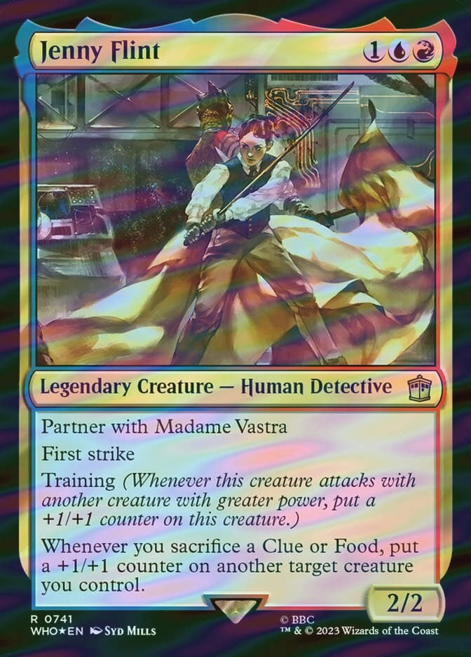 Jenny Flint (WHO) (741) / Surge Foil